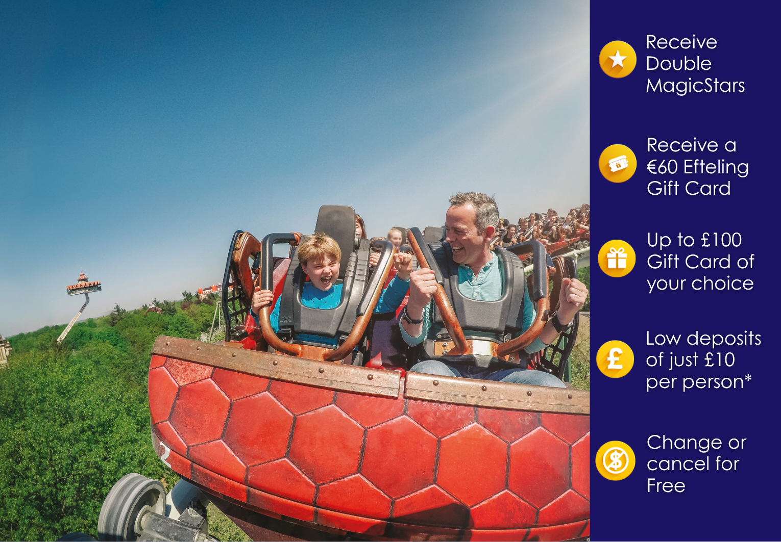 MagicBreaks 2027 Efteling Holidays are on sale Tuesday! carousel banner